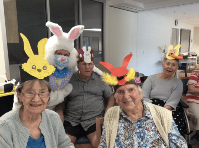 Easter fun on parade at Mareeba Aged Care